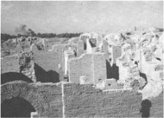 Ruins of Nebuchadrezzar’s Summer Palace, just inside the outer fortification line on the bank of the Euphrates (W. S. LaSor)